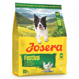 JOSERA FESTIVAL sausā barība suņiem Putnu gaļa, lasis 900g